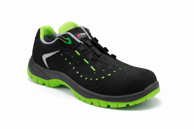 Emex Active Plus Yeşil İş Ayakkabısı – Çelik & Kompozit Burunlu, TPU Taban, Kaymaz ve Darbe Emici