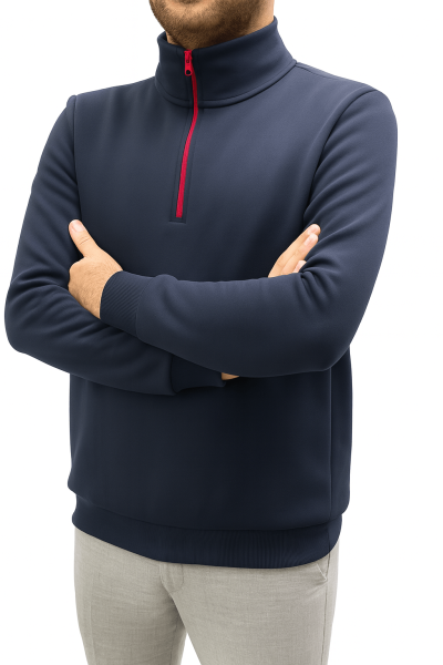 Mekaizen Bato Yaka Sweatshirt İş Kıyafeti (10 Adet) – Konforlu ve Firmanıza Özel İsim & Logo Baskılı
