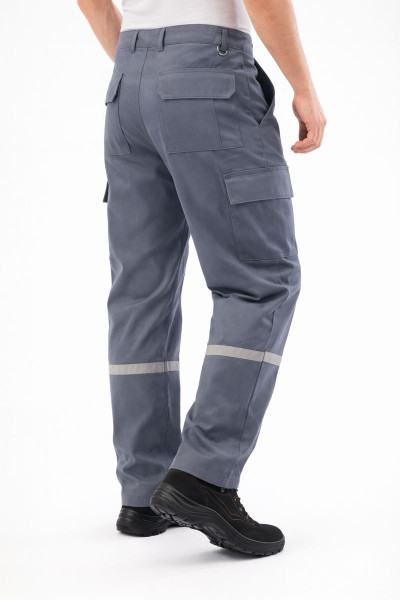 Mekaizen Gabardin Reflektörlü Kışlık İş Pantolonu (10 Adet) | Logo & İsim Baskı- Nakışlı, Geniş Cepli