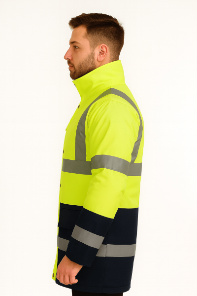 Mekaizen Reflektörlü İkaz Montu (10 Adet) – Yüksek Görünürlük, Firmanıza Özel Logo & İsimli Baskılı