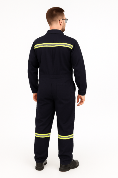 Mekaizen Reflektörlü İş Tulumu – ( 10 Adet ) Yüksek Görünürlüklü, Firmanıza Özel Logo & İsim Baskılı