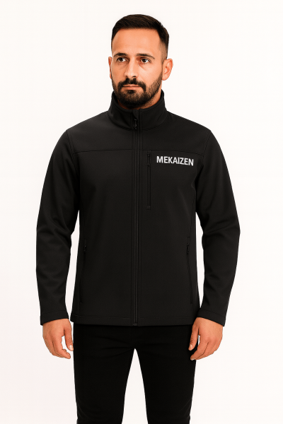 Mekaizen Softshell İş Ceketi (10 Adet) – Su ve Rüzgar Geçirmez, Logo & İsim Baskılı