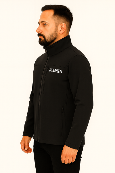 Mekaizen Softshell İş Ceketi (10 Adet) – Su ve Rüzgar Geçirmez, Logo & İsim Baskılı