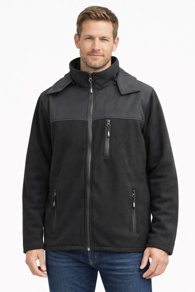 Mekaizen Softshell Polar Ceket – Unisex, 3  Cepli, Rüzgar Kesici & Sıcak Tutan