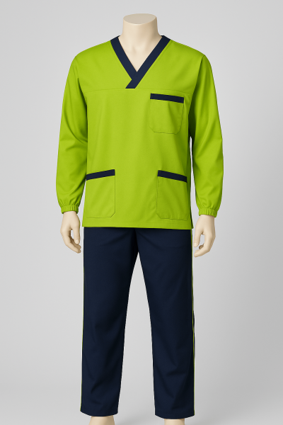 Mekaizen Temizlik Kıyafeti Takımı (10 Adet) – Rahat, Dayanıklı, Firma  Logo & İsim Baskılı - Nakış