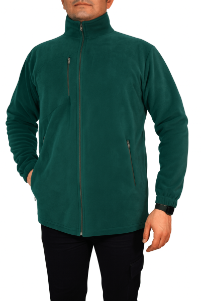 Mekaizen Yeşil Polar İş Ceketi (10 Adet) – Sıcak, Rahat, Logo & İsim Baskılı